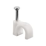 Goobay 17079 Cable clip white - max. cable diameter: 7.0 mm