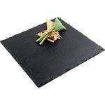 APS Paderno World Cuisine 12 Square Inch Natural Slate Tray