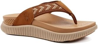 KuaiLu Womens Orthotic Flip Flops A