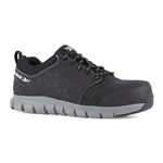 REEBOK WORK IB1036S3 Excel Light Men's Aluminium Toe, Waterproof, Athletic Safety Trainers, 42, Black