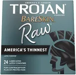 TROJAN BareSkin Raw Thin Condoms, L