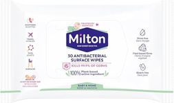 Milton 30 Antibacterial Surface Wipes x 14 Packs