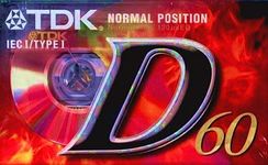 TDK D-60 (3 pack)