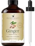 Handcraft Blends Ginger Essential Oil - 100% Pure & Natural - Premium Therapeutic Grade with Premium Glass Dropper - Huge 4 fl. Oz
