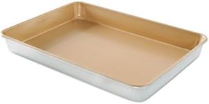 Nordic Ware Naturals Aluminum NonStick High-Side Sheet Cake Pan