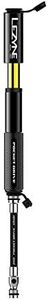 LEZYNE Pocket Drive Bicycle Hand Pump, High Pressure 160 PSI, Presta & Scharader Compatible, Bike Pump (Black)