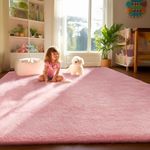 Ophanie Light Pink Area Rugs for Be