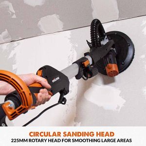 Evolution Drywall Sander R225DWS-T – Lightweight Electric Wall Sander