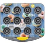 Wilton 12-Cavity Bake It Simply Non-Stick Mini Donut Pan