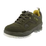 Coasters CTR Trekking Shoes Anti-Skid Hiking Shoes Slip Resistant Mountain Boots in Action Trekking - OD-1 (Olive, UK Footwear Size System, Adult, Men, Numeric, Medium, 9)