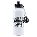 This is what an awesome coach looks like Perfect Coach Men/Women,Mother's Day/Father's Day,Birthday/Christmas present gift 500 ml Sports Water Bottle.