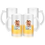 Mifoci 4 Pcs Beer Mugs for Sublimat