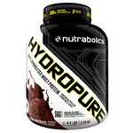 Nutrabolics Hydropure, 100% Hydrolyzed Whey Protein Powder, Extreme Chocolate 4.5 Pound