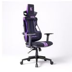 Kreo Cirrus Ergonomic Gaming Chair I Adjustable Neck & Lumbar Support, 3D Armrests, and Durable Metal Base for Ultimate Gaming Comfort