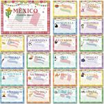 Pasimy 21 Pcs Spanish Language Coun