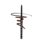 BELLAVITA Intense Drama Kajal Brown Waterproof Smudge Proof | Long Lasting, Enriched with Vitamin E & Almond Oil | Pencil Glossy | Kajal for women| 0.3 g