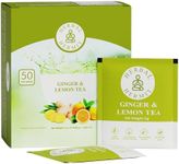 Lemon Ginger Tea Bags (50 Nos) with