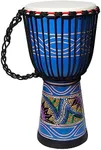 LIEKE Djembe African Drum 10'' x 20