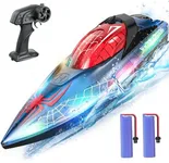 DEERC Spider RC Boat W/LED Lights f