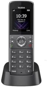 Yealink W73H téléphone fixe Noir 2 lignes TFT