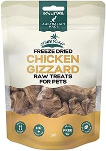 Freeze Dried Chicken Gizzard Raw Treats 50g for Pets