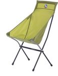 Big Agnes Big Six Camp Chair - High & Wide Camping Chair with Aircraft Aluminum Frame, Green