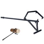 GOOFCXO Timberjack Log Roller Lifter Adjustable Log Cant Hook Heavy Duty Steel Log Jack Logging Tool for Rolling and Raising Logs Up to 25" in Diameter