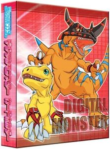 Digimon Collectible Card Game Carddass 4 Pocket Binder Portfolio Digital Monster English