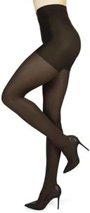 MeMoi Support Mate 60 Denier Energizing Support Pantyhose Black Small
