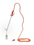 ROTHENBERGER Industrial RoMaxi Premium - Flaming Device incl. 5m Propane Gas Hose & Propane Constant Regulator, Burner, Weed Killer, roof and Bitumen membranes, 030957E