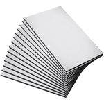 AKOLAFE 35 Pcs Sound Deadening Self Adhesive 25x18cm Car Van Sound Deadening Mat 7mm Thick Auto Butyl Van Heat Insulation Waterproof Moistureproof Damping Sheets