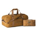 Eagle Creek No Matter What Duffle Bag for Travel - Durable and Water-Resistant, with Removable Shoulder Strap, Compression Straps, and Storage Pouch, Safari Brown, 60L