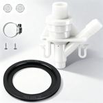 TOMOON 385311641 RV Toilet Water Valve Compatible with Dome-tic 300 310 320 RV Series Pedal Flush Toilet -Marine Toilet Valve-Camper Trailer -Frost and Leak Proof