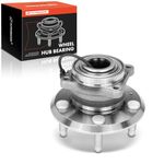 A-Premium Rear Wheel Bearing and Hub Assembly with ABS & 5-Lug Compatible with Chevrolet Equinox 2010-2017, GMC Terrain 2010-2017, Replace # 512440