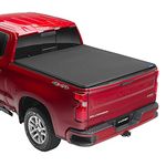 Lund Genesis Elite Tri-Fold Soft Folding Truck Bed Tonneau Cover | 958568 | Fits 2014-2021 Toyota Tundra w/Track System 8' 2" Bed (97.6")