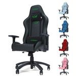 GT OMEGA | Pro Series Gen 2.0 | Gaming Chair Breathable Adjustable Reclining Computer Office Chair (PVC, Green)