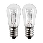 OCSParts WE4M305 General Electric Dryer Light Bulb, 120V, 10W (Pack of 2)