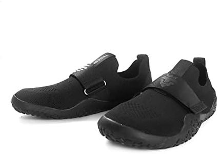 Deadlift Shoe Minimalist Slipper Barefoot Shoes Cross Trainer Shoes Gen2|Grippy Minimalist Sole|Upgrade Stability|Solid Ground Sensory Feedback, Gen2 Blackout Edition, 9