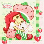 Strawberry Shortcake Party Luncheon Napkins