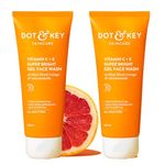 Dot & Key Vitamin C + E Super Bright Gel Face Wash Combo (Pack of 2, 100gm each) | For Glowing And Brightening Skin | All Skin Types|With Triple Vitamin C, Fades Dark Spots & Pigmentation