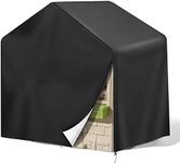 Playhouse Cover, 420D Oxford Outdoor Playhouse Covers 48"L x 67"W x 64"H Waterproof UV-Proof and Dust-Proof, Cover for Outdoor Kids Playhouse