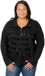 UG Apparel Women's Black Plus Size 