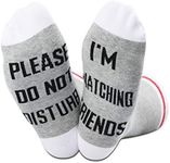 TSOTMO Please Do Not Disturb I’m Watching TV Show Socks (C.Watching BFF)