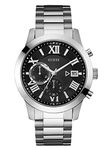 Guess Men's U0668G3 Atlas Silver