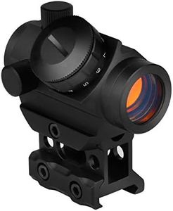 Beileshi Red Dot Sight, 4 MOA Compact Red Dot Gun Sight Rifle Scope with 1 inch Riser Mount (Black Color)