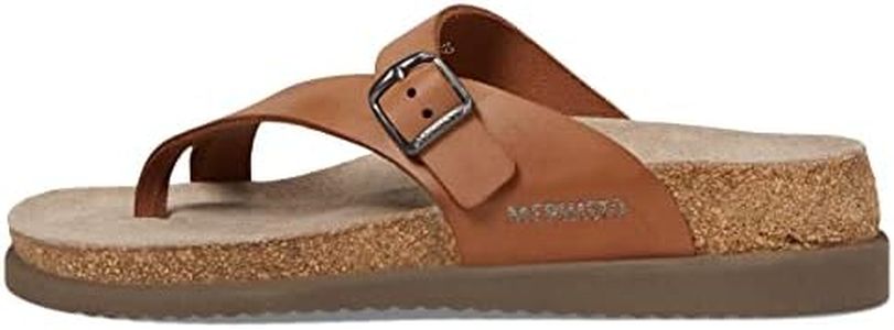 Mephisto Women's Helen Plus Sandal, Camel Scratch, 10