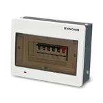 Anchor by Panasonic UNO Plus 6 Way SPN Distribution Board For Home, Office | MCB Distribution Box (98371)