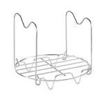 Steamer Rack Trivet with Handles for Instant Pot Pressure Cooker Accessories (Handle without silicone, For 6qt)