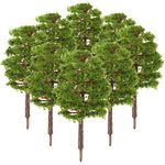 BESPORTBLE Model Trees: Model Railway Scenery Trees, Fake Trees for DIY Landscape 20Pcs 9CM