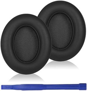 Studio3 Replacement Earpads Ear Pads Soft Protein Leather Cushion Cups Cover Compatible with by Dr.Dre Studio 2.0 Studio 3 B0500 B0501 Wired Wireless Over-Ear Headphones (Black)…